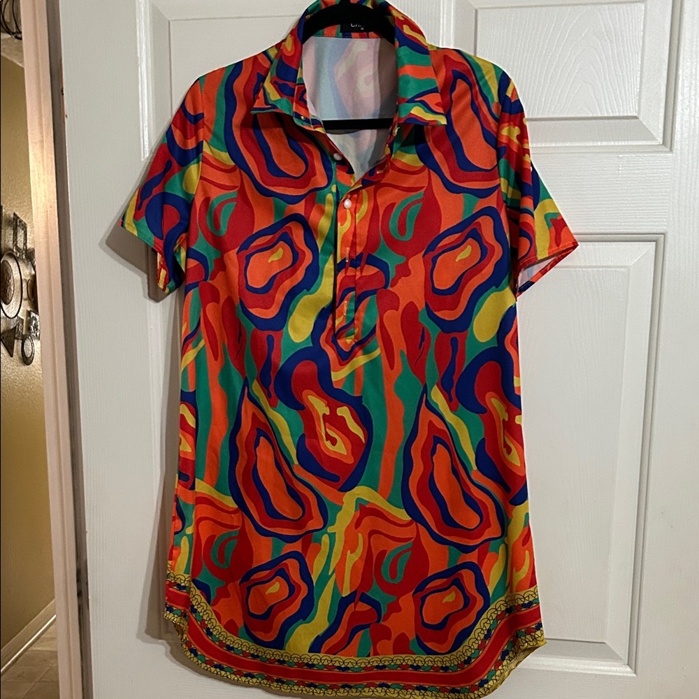 Vibrant Multicolor Women's Top - Picture 1 of 1